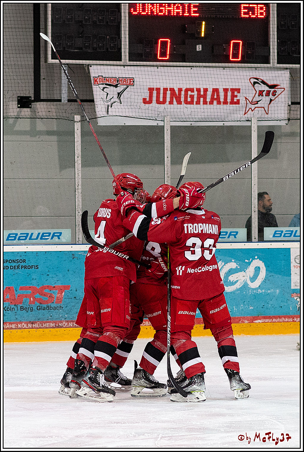 U20-DNL;  Koelner Junghaie - Eisbaeren Juniors Berlin; Koeln, 26.03.2022